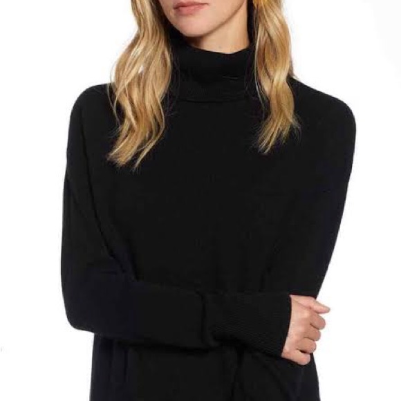 Halogen Black Turtleneck Sweater Size XS - Picture 12 of 14